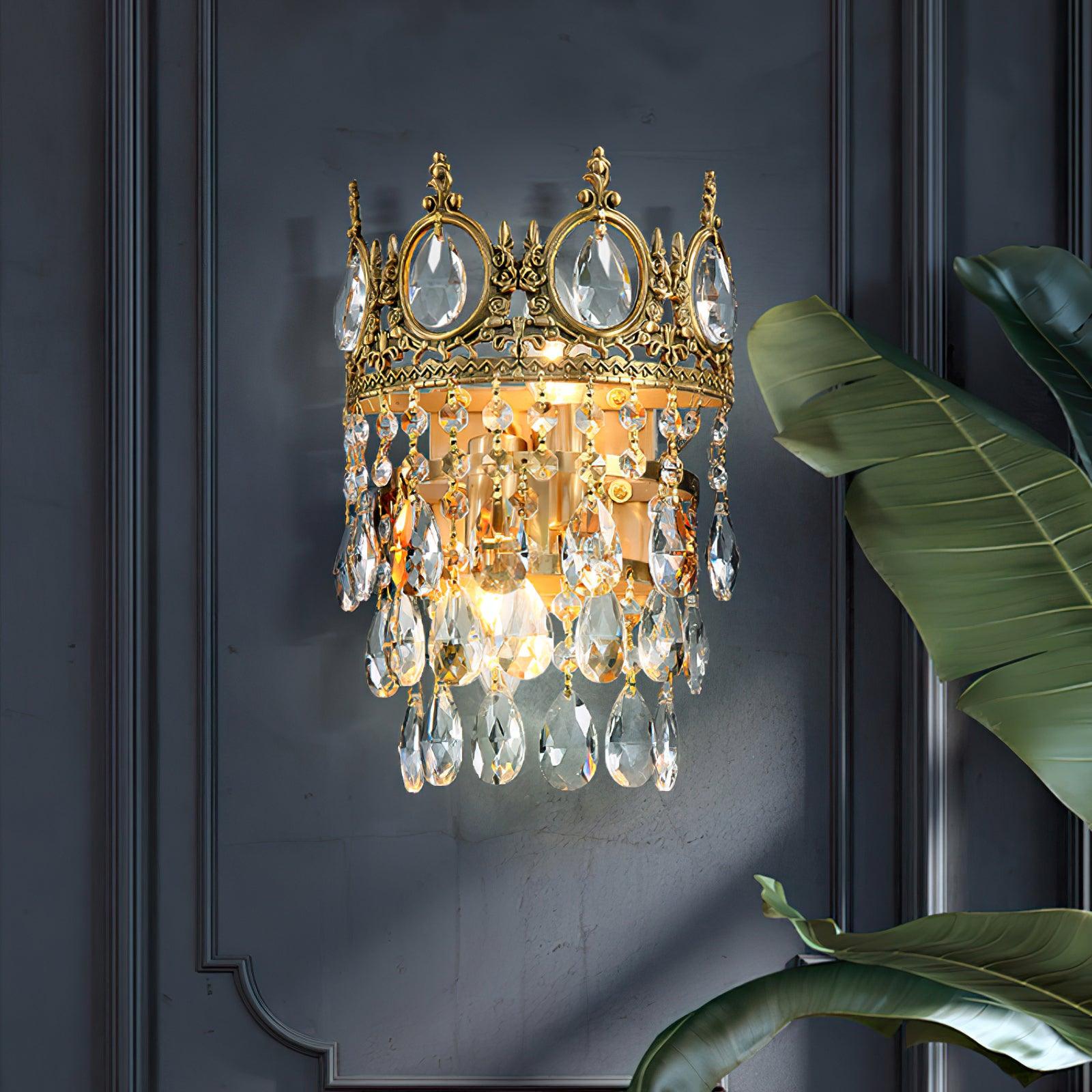 Ulliryra Vintage Crystal Wall Light - Blowlighting