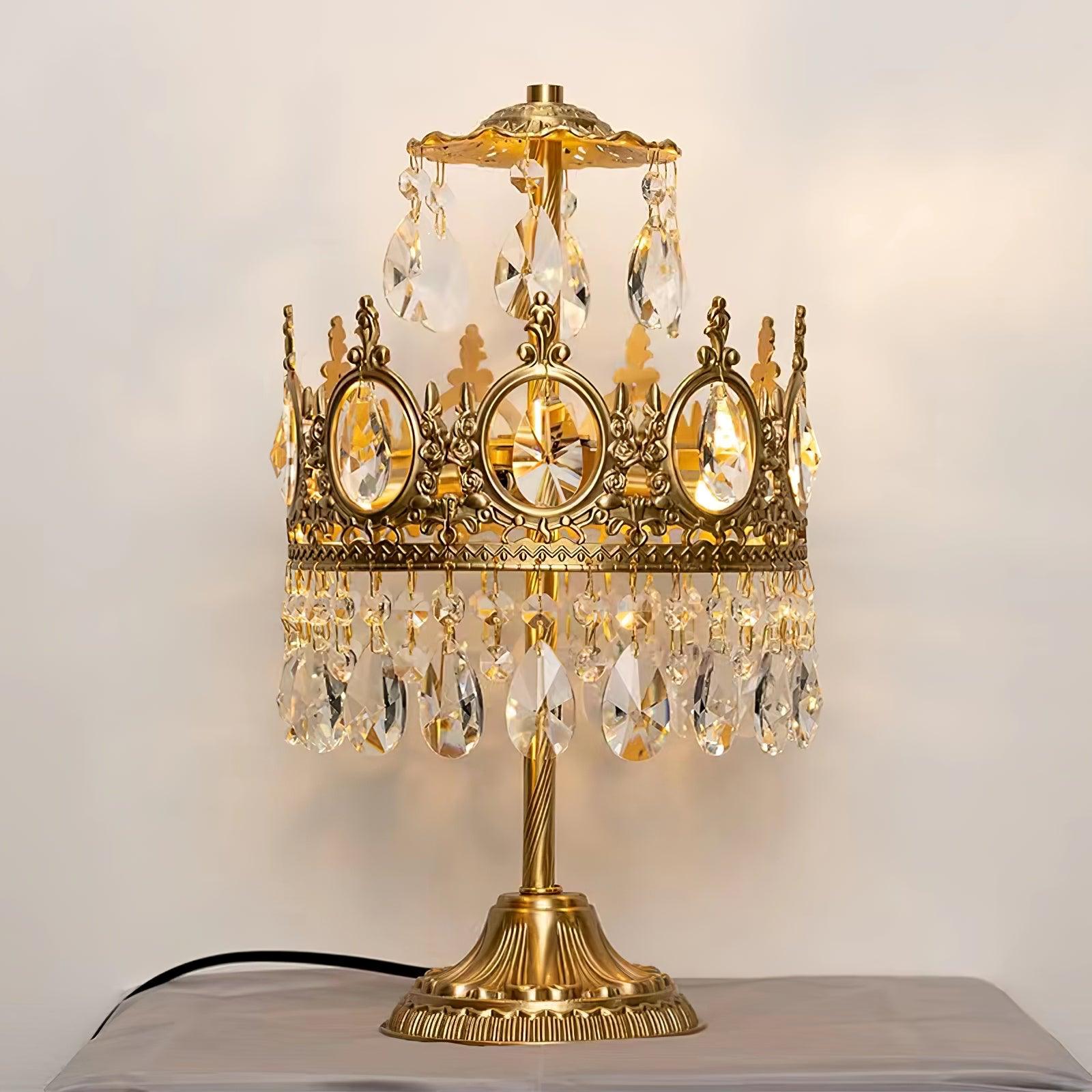 Vintage Crystal Table Light - Blowlighting