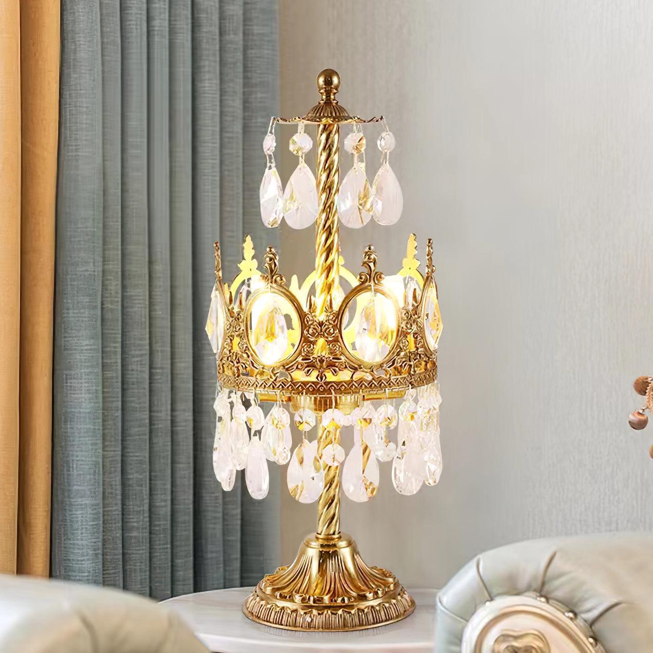 Vintage Crystal Table Light - Blowlighting