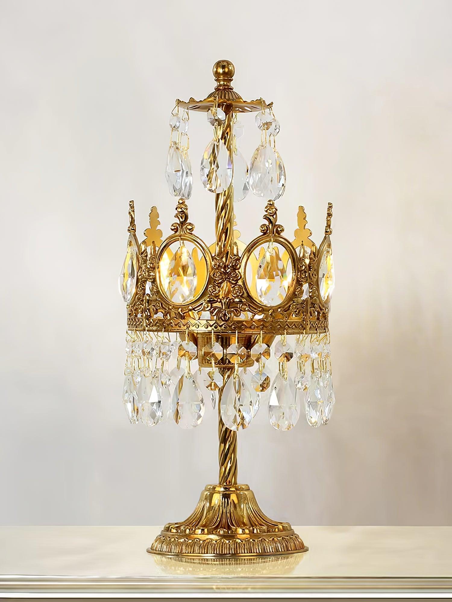 Vintage Crystal Table Light - Blowlighting