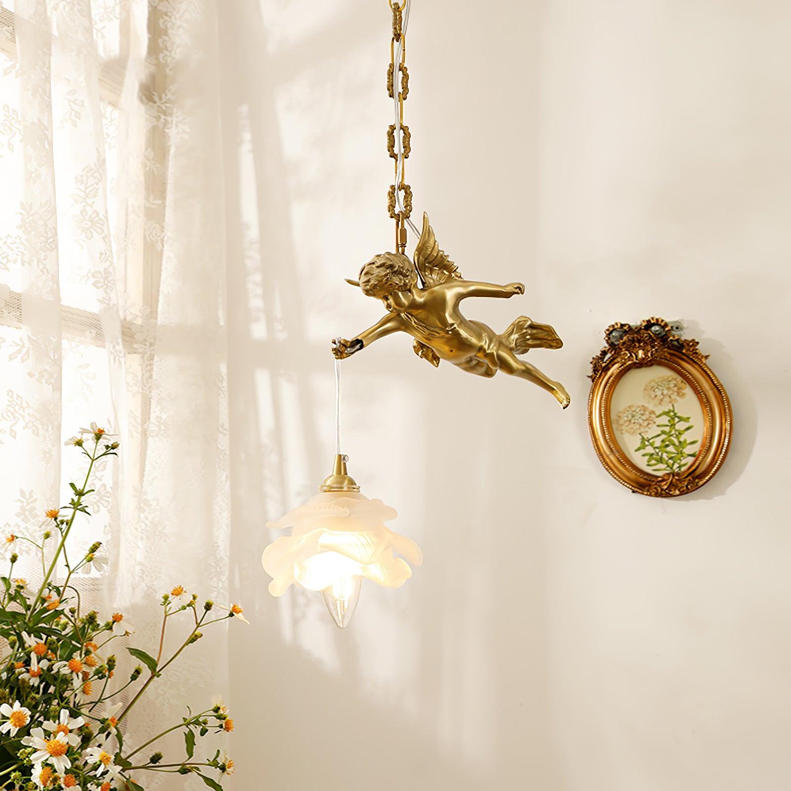 Vintage Angel Pendant Light - Blowlighting