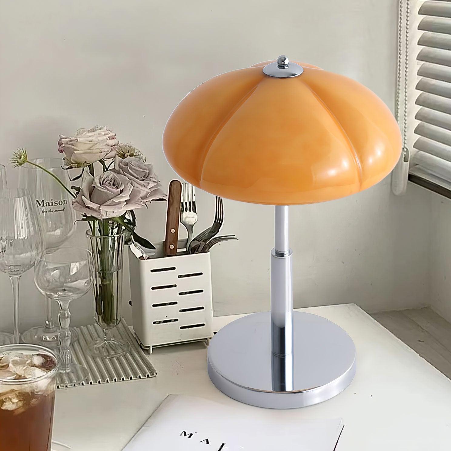 Mushroom Bauhaus Table Lamp - Blowlighting