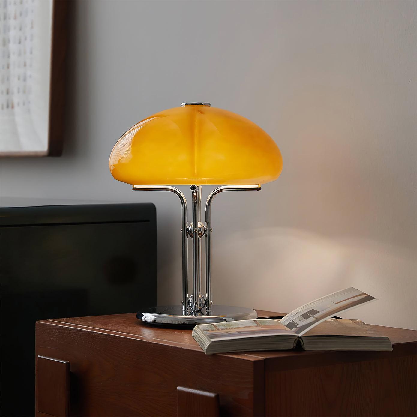 Mushroom Bauhaus Table Lamp - Blowlighting
