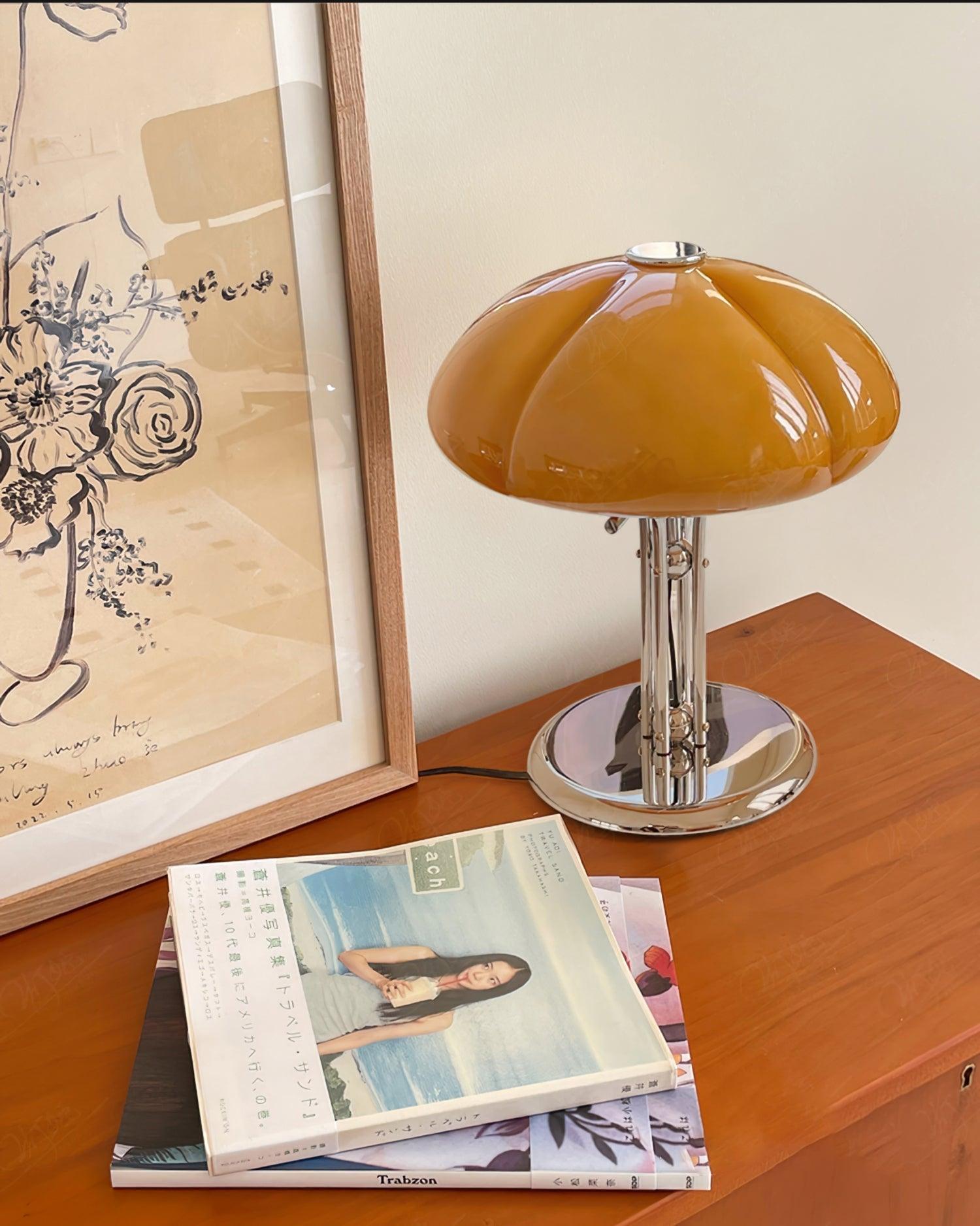 Mushroom Bauhaus Table Lamp - Blowlighting