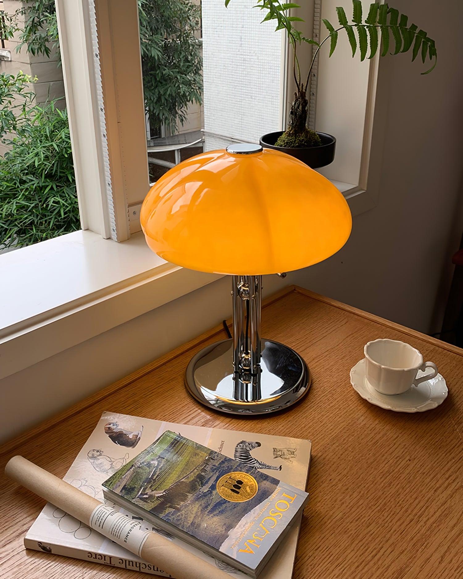 Mushroom Bauhaus Table Lamp - Blowlighting