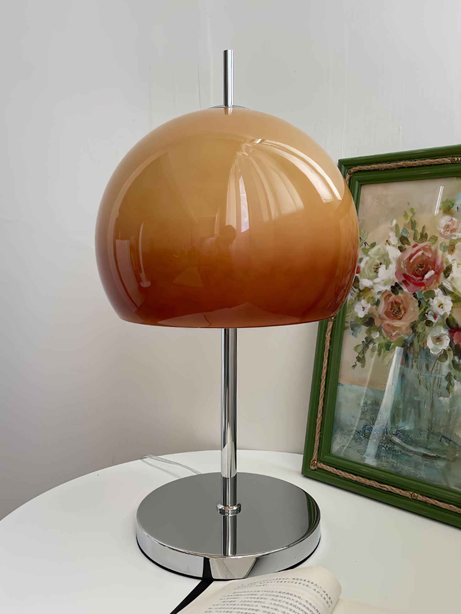 Mushroom Bauhaus Table Lamp - Blowlighting