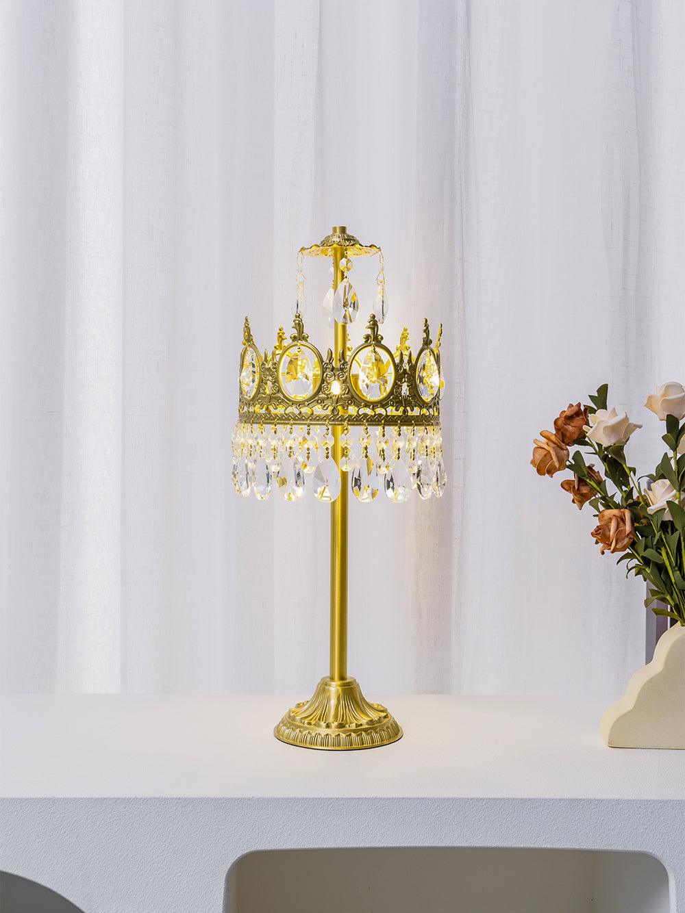 Vintage Crystal Table Light - Blowlighting