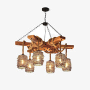 Vintage Farmhouse Chandelier - Blowlighting