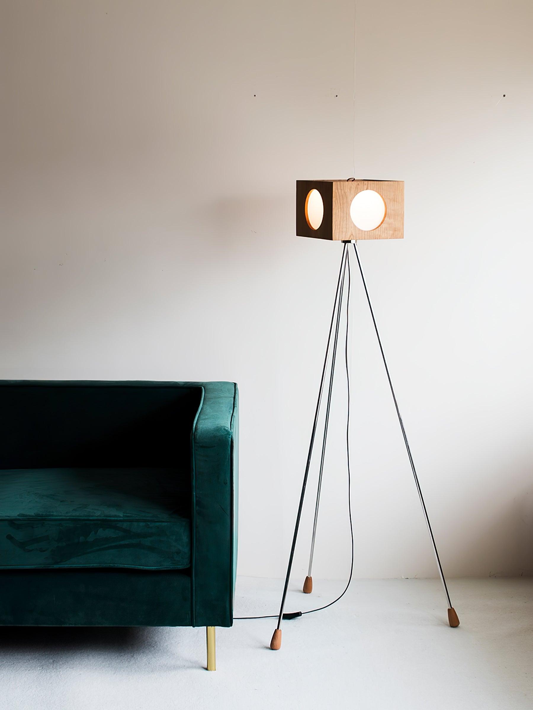 Vintage Tripod Camera Floor Lamp - Blowlighting