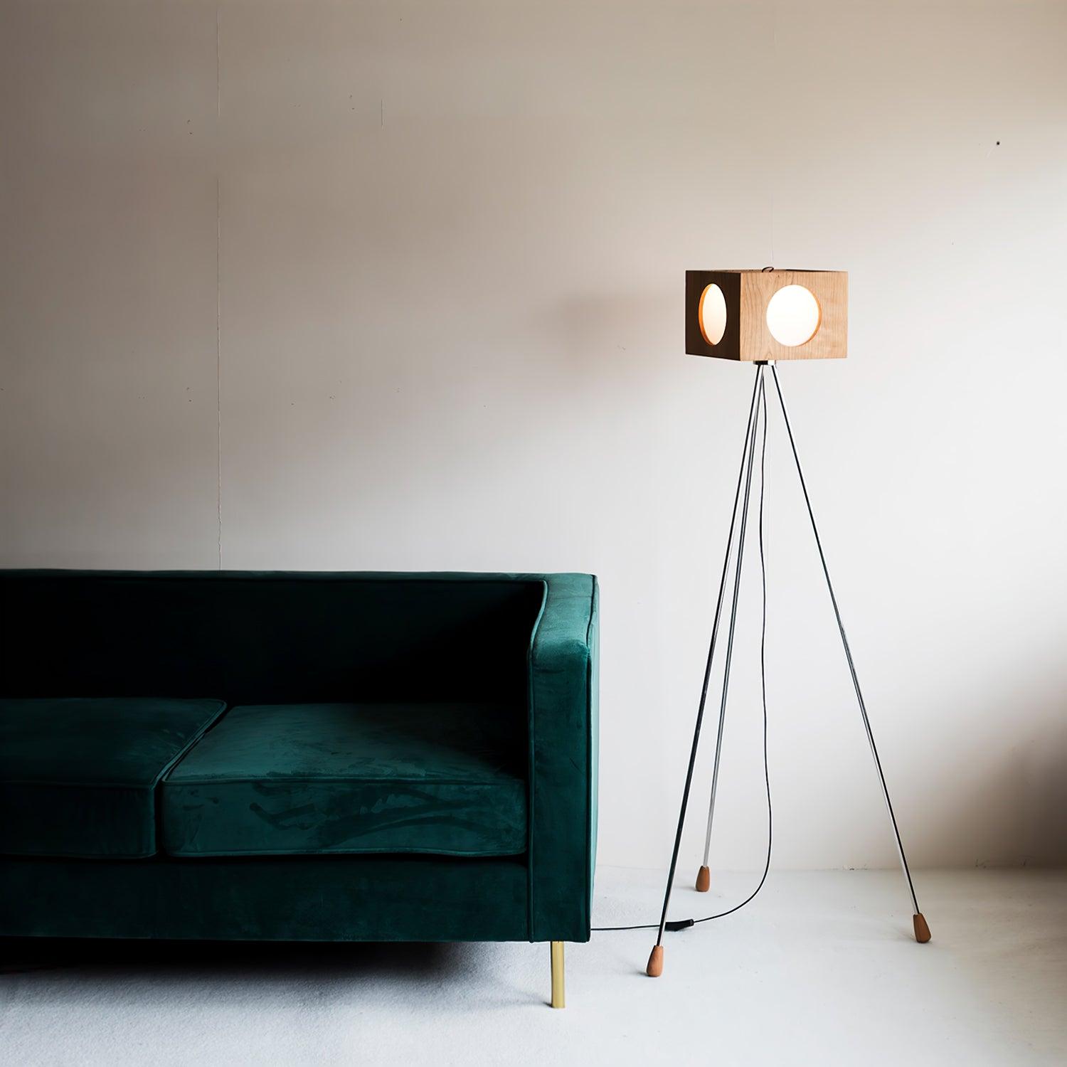 Vintage Tripod Camera Floor Lamp - Blowlighting