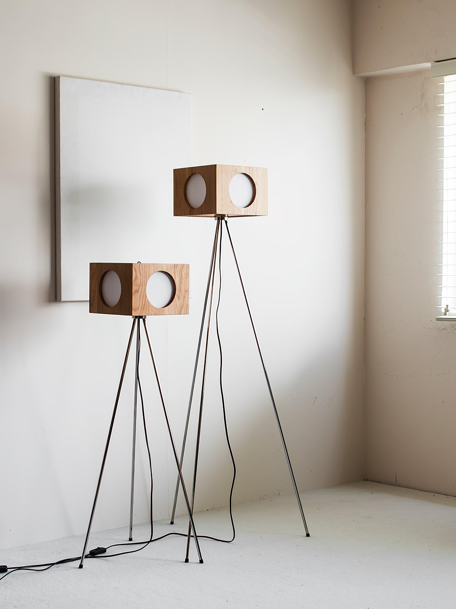 Vintage Tripod Camera Floor Lamp - Blowlighting