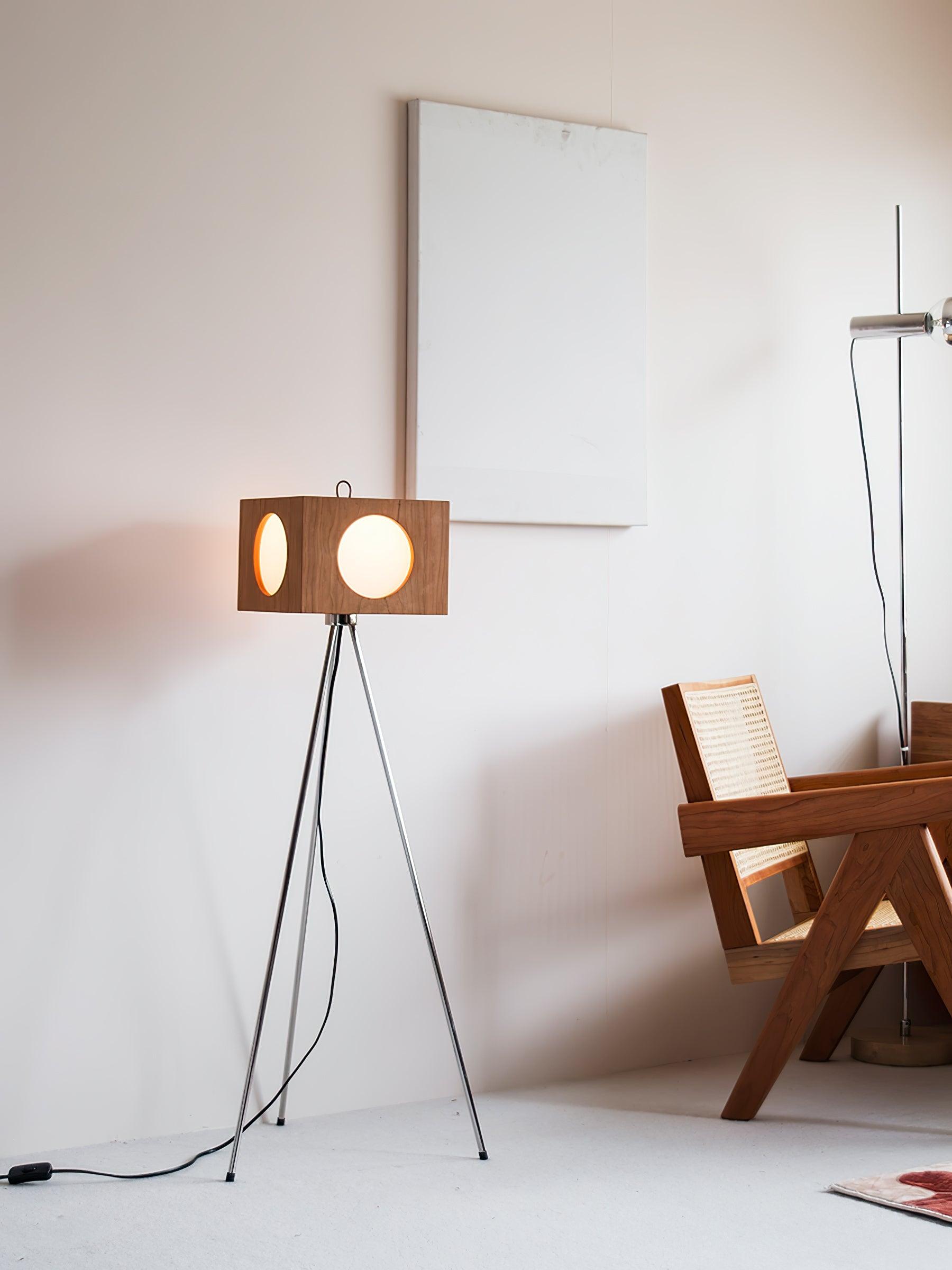 Vintage Tripod Camera Floor Lamp - Blowlighting