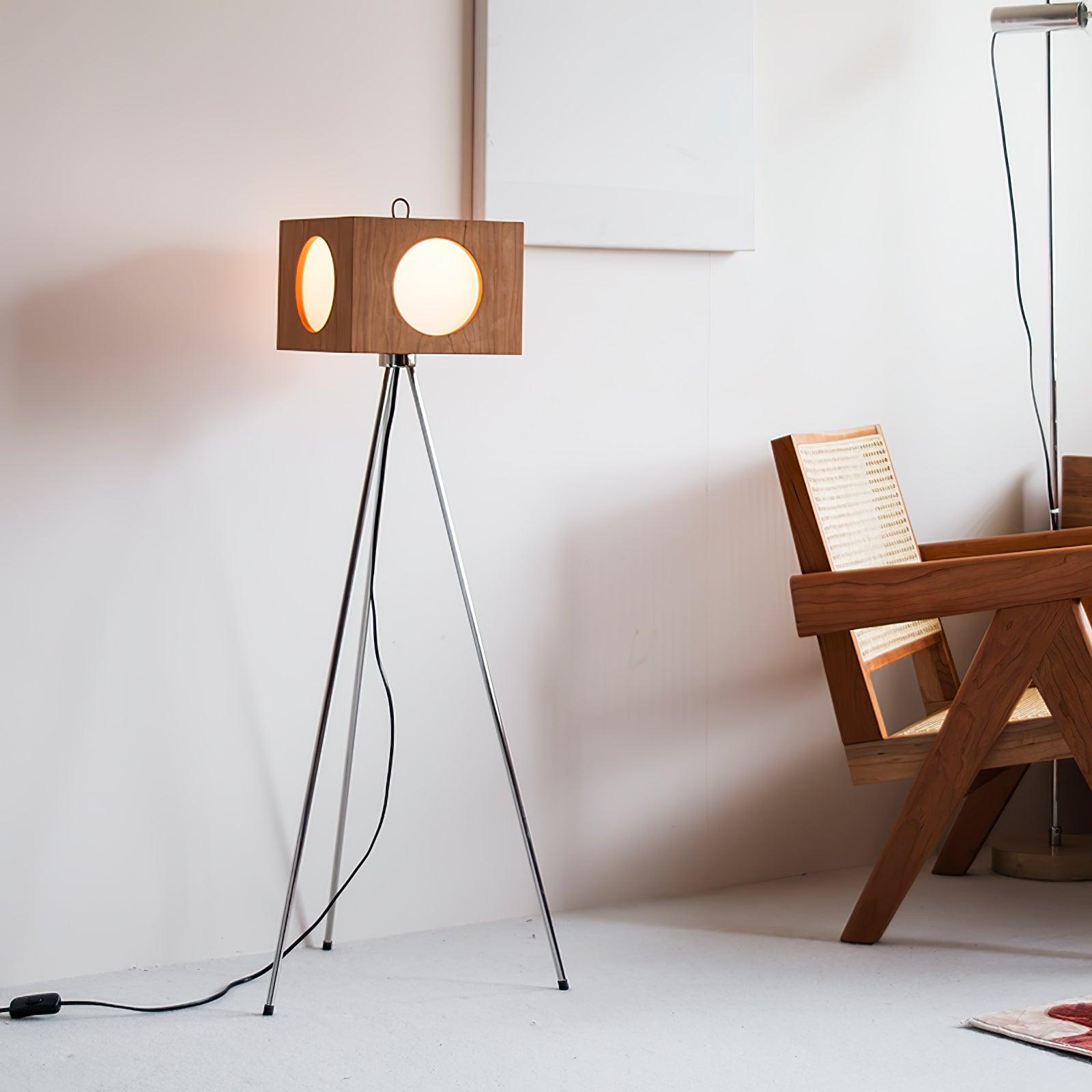 Vintage Tripod Camera Floor Lamp - Blowlighting