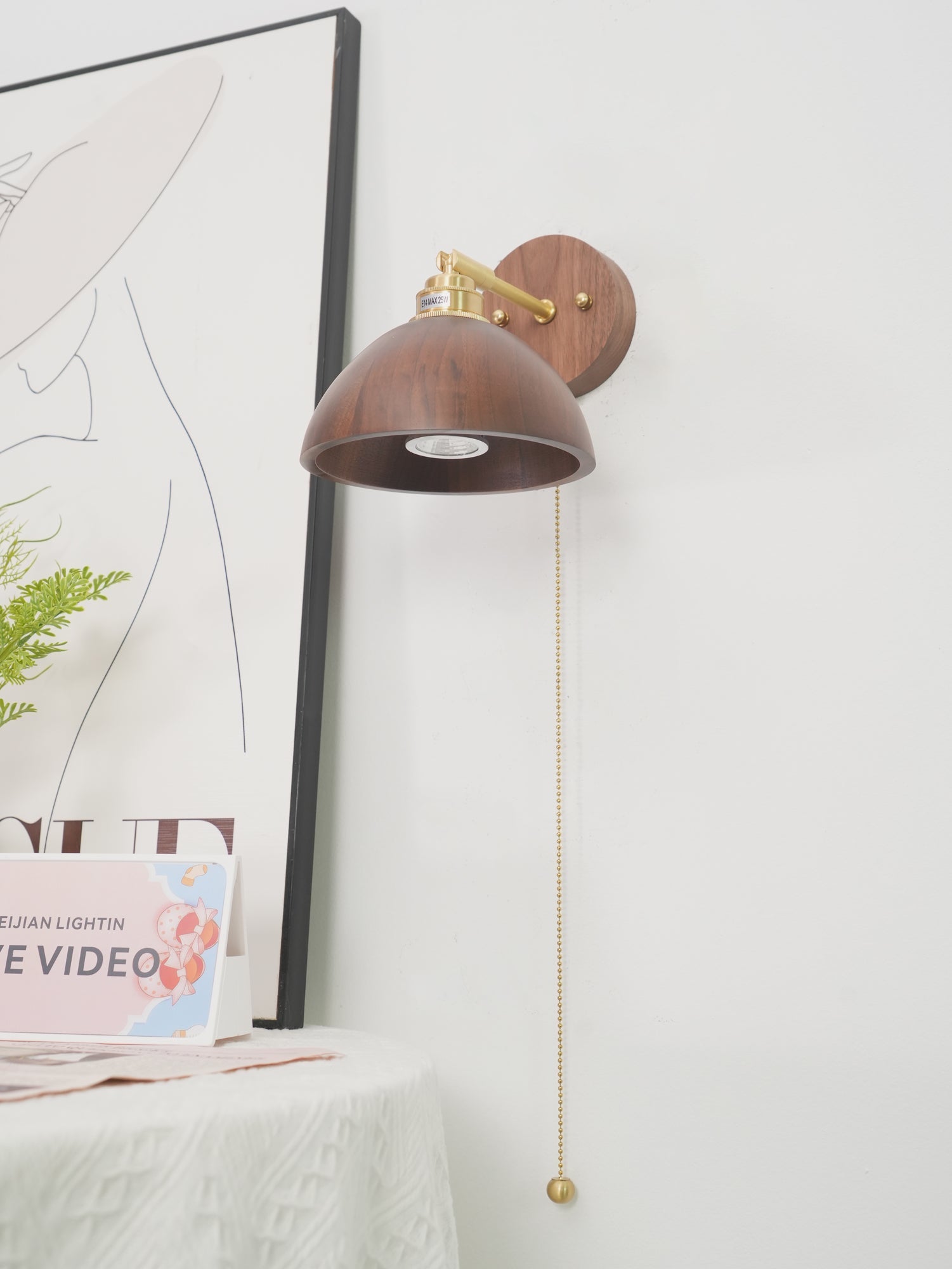 Rhett Pull Wall Lamp - Blowlighting