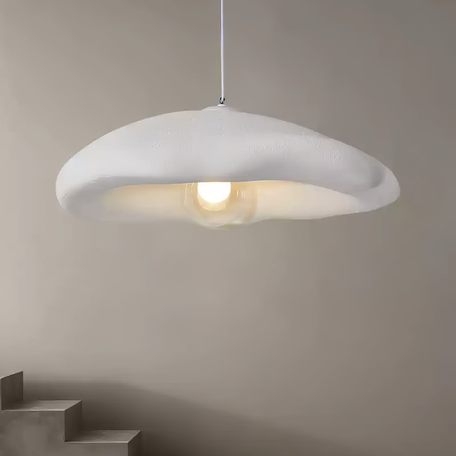 Nylire Modern Minimalist Art Plastic Metal Pendant Light - Blowlighting