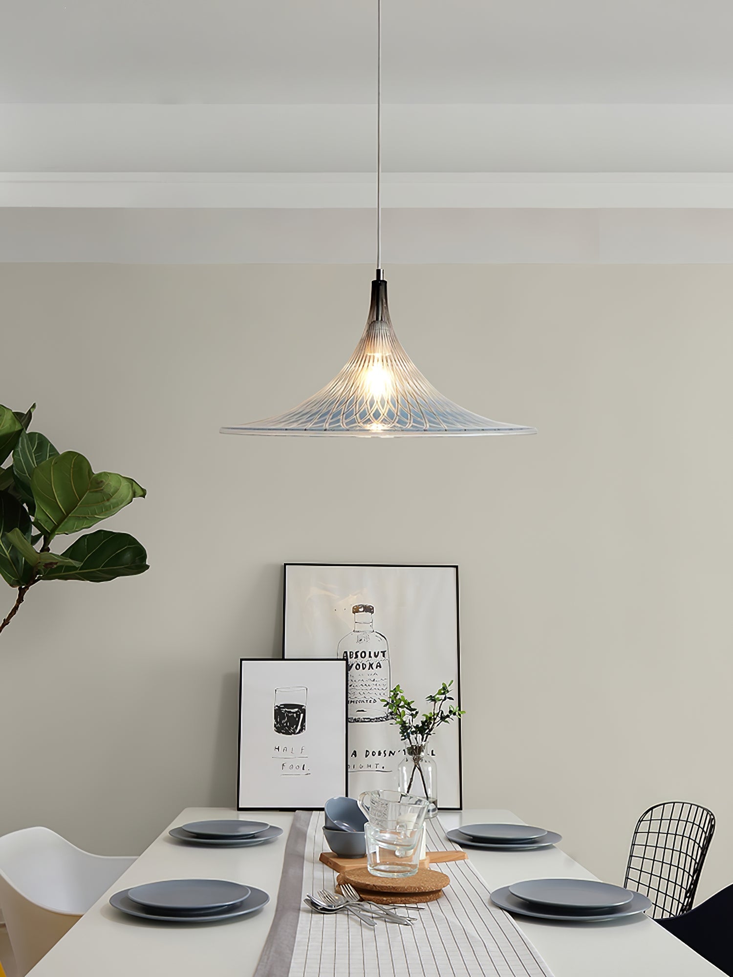Vortex Pendant Light - Blowlighting
