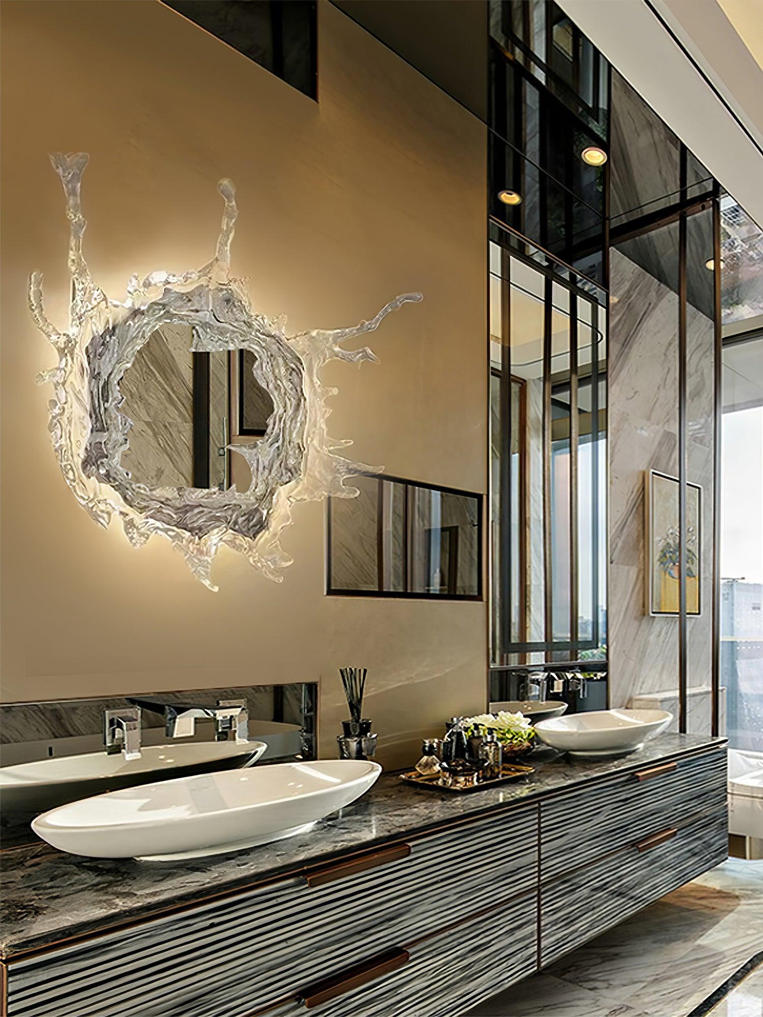 Splash Modern Mirror Wall Lamp - Blowlighting