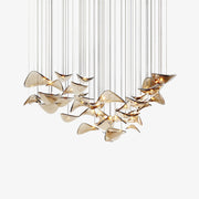 Eurrinia Butterfly Gold Metal Pendant Light - Blowlighting