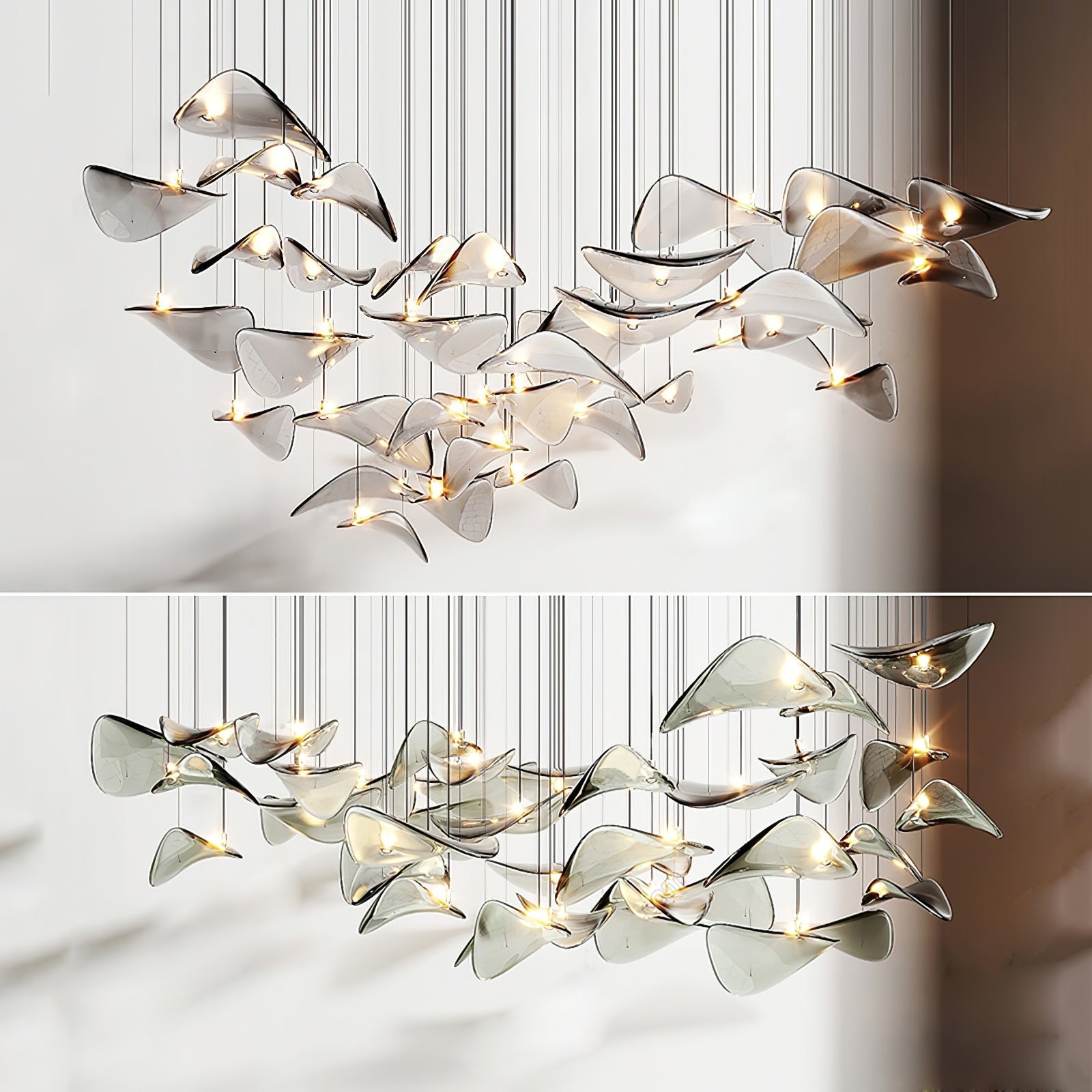 Eurrinia Butterfly Gold Metal Pendant Light - Blowlighting