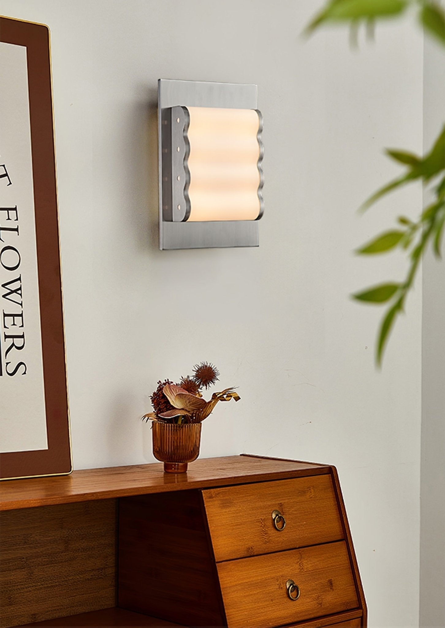 Wave Contemporary Fabric Wall lamp - Blowlighting