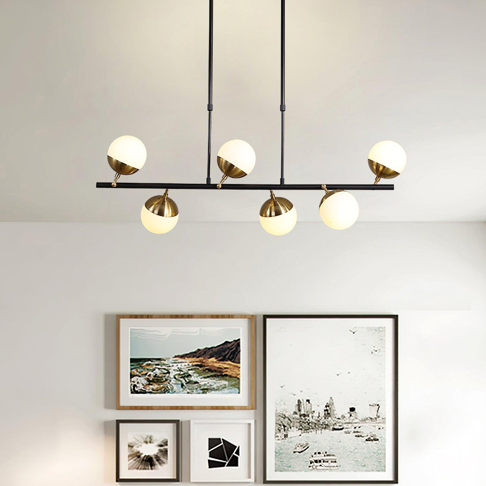 Levi Modern Metal Chandelier - Blowlighting