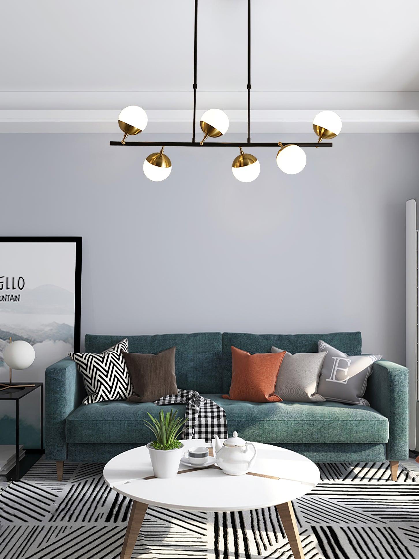 Levi Modern Metal Chandelier - Blowlighting