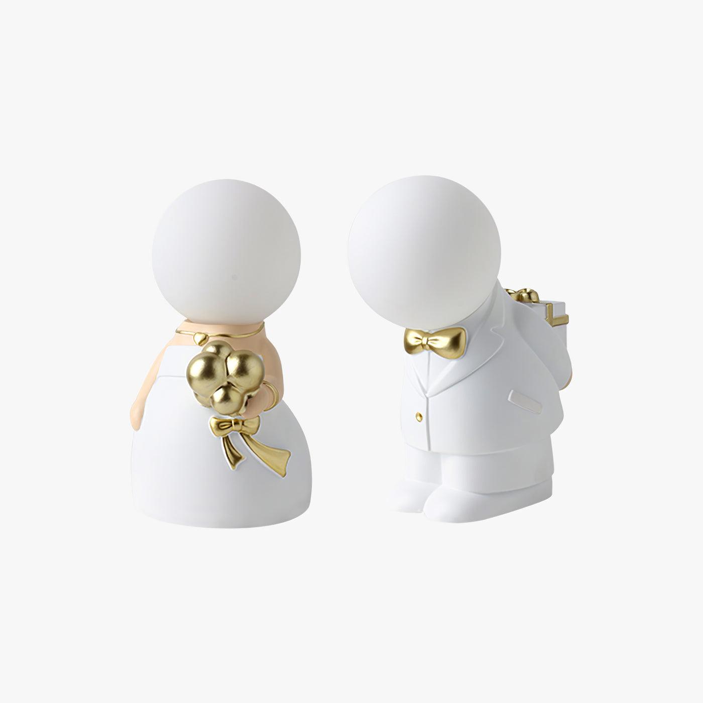 Wedding Decoration Built-in Battery Table Lamp - Blowlighting