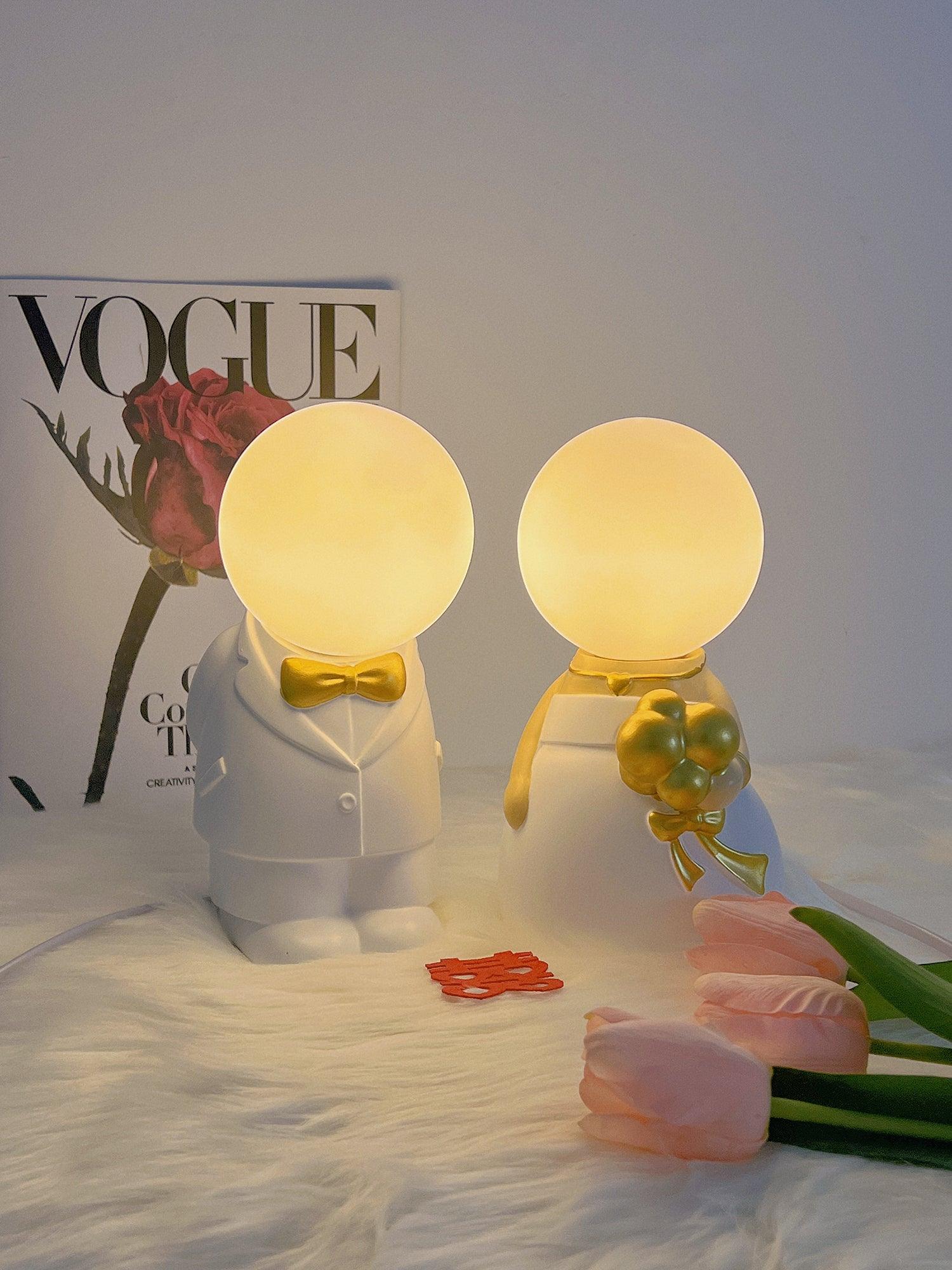 Wedding Decoration Built-in Battery Table Lamp - Blowlighting