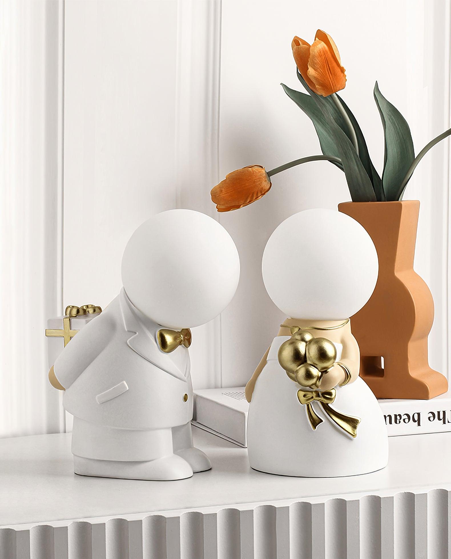 Wedding Decoration Built-in Battery Table Lamp - Blowlighting