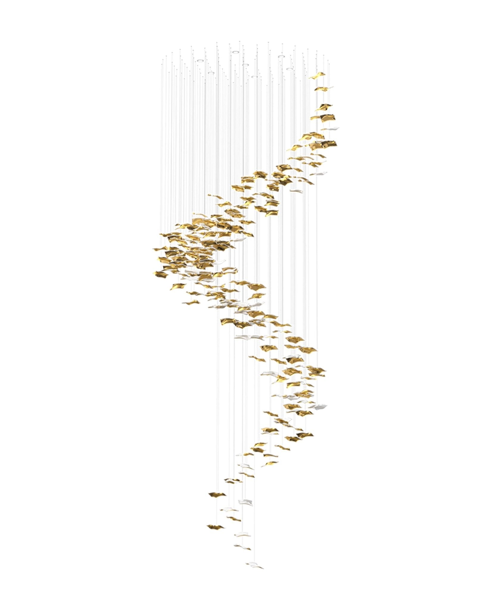 Viliros Glass Spiral Pendant Light - Blowlighting