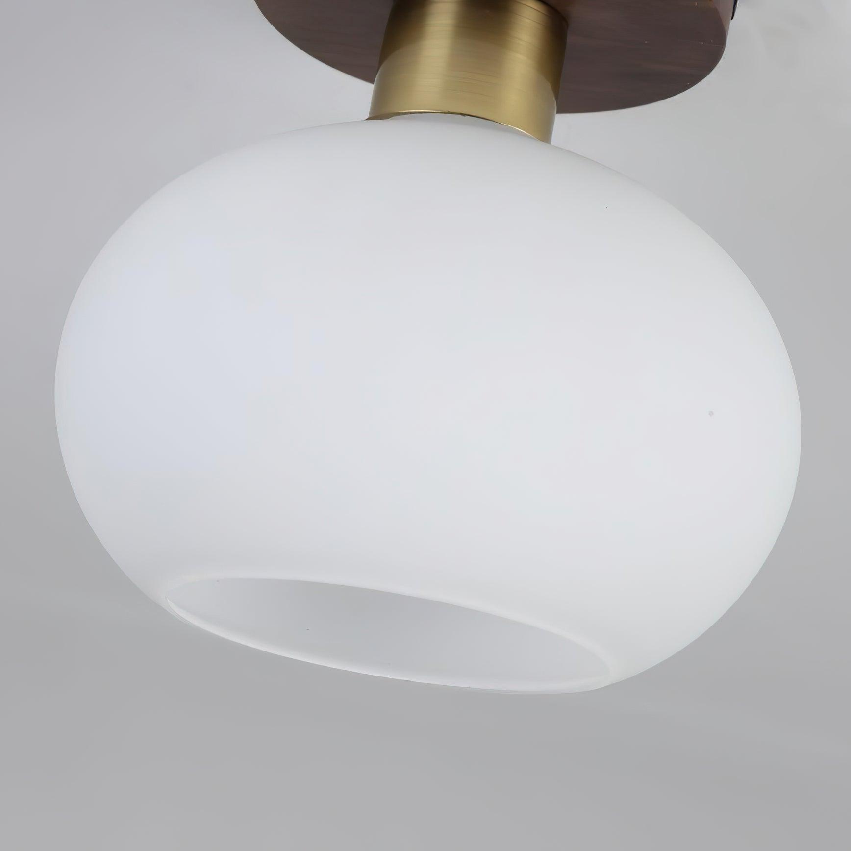 White Shell Ceiling Lamp - Blowlighting