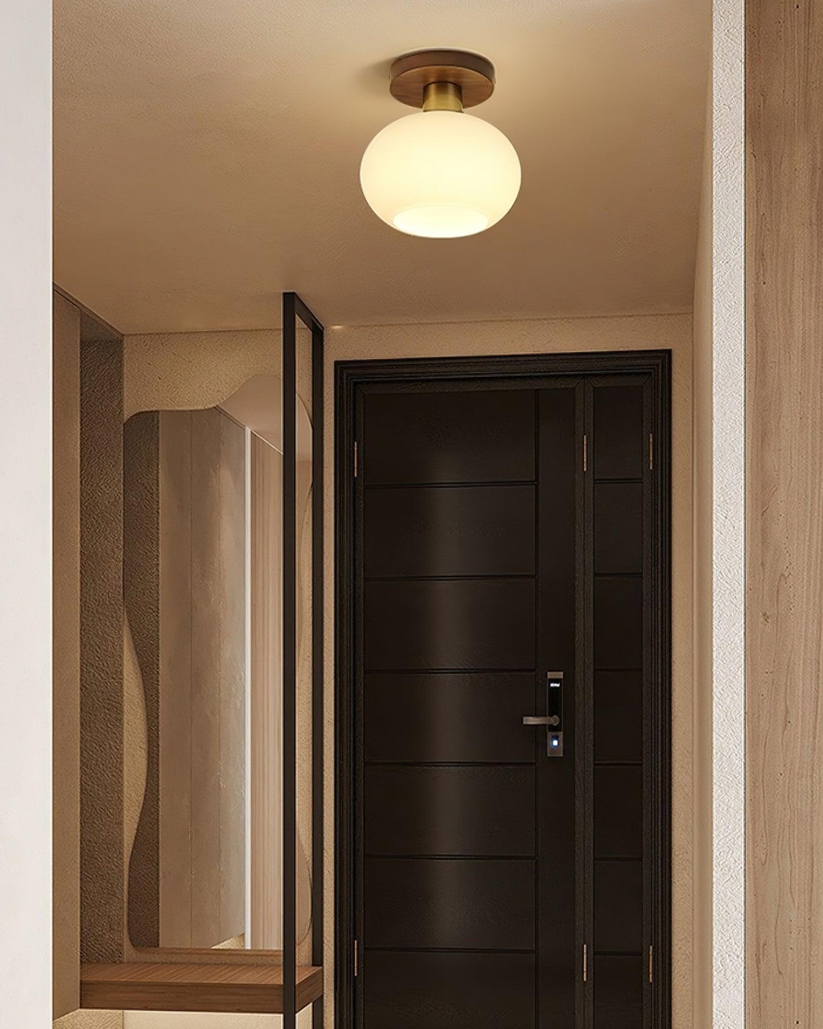 White Shell Ceiling Lamp - Blowlighting