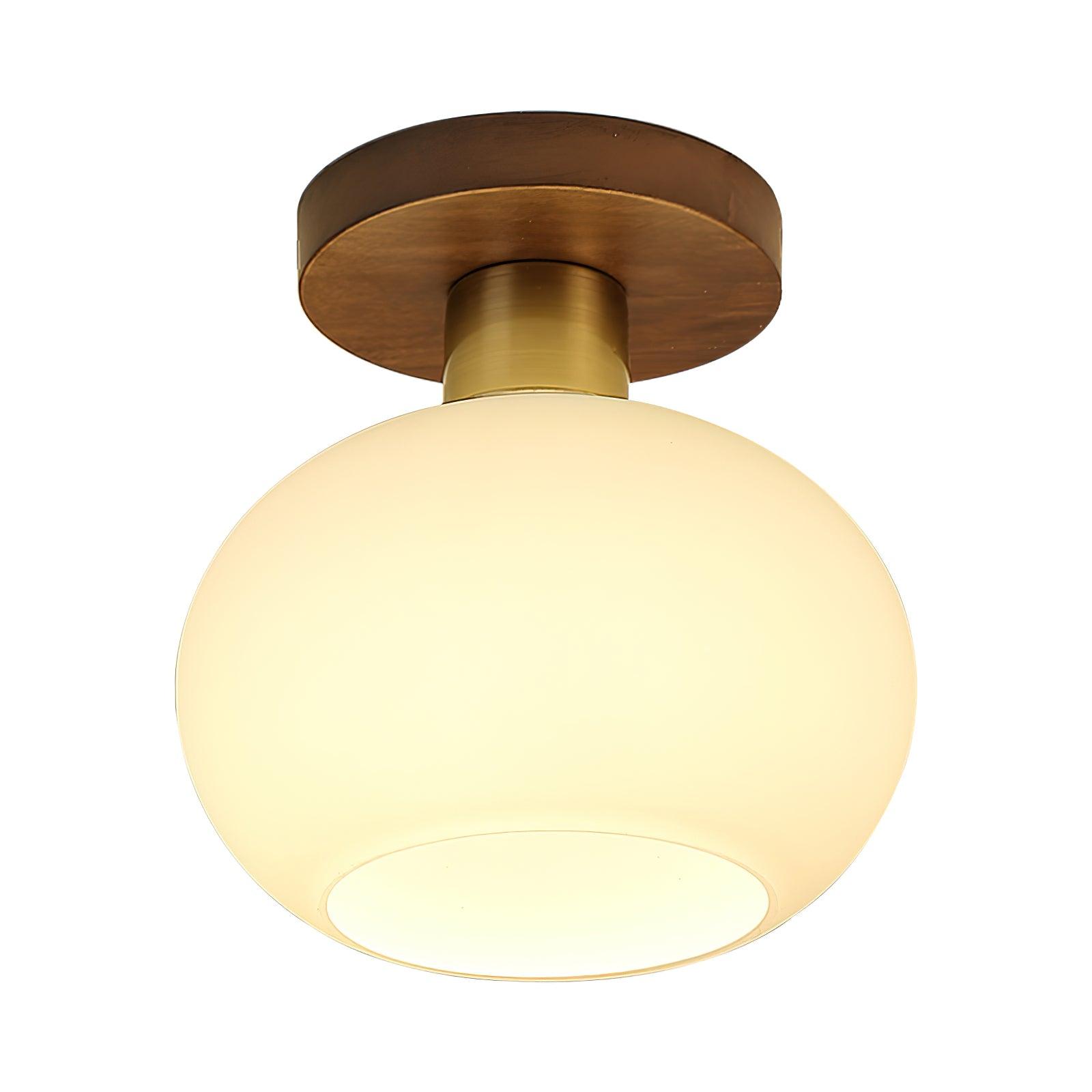 White Shell Ceiling Lamp - Blowlighting