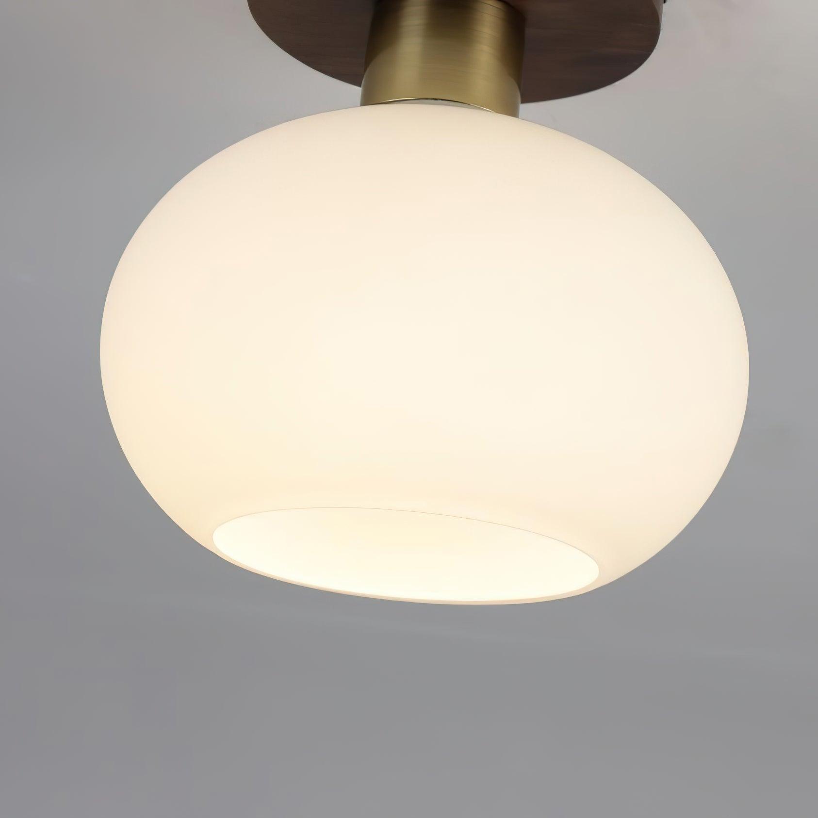 White Shell Ceiling Lamp - Blowlighting