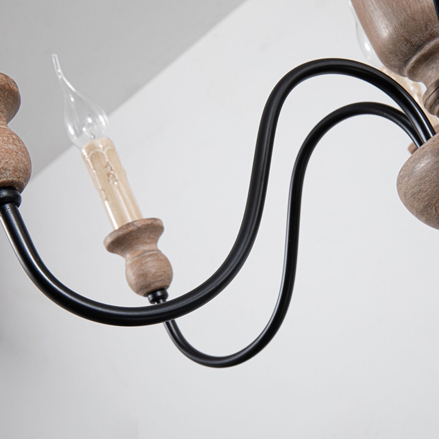 Aurora Chandelier Farmhouse Rustic - Blowlighting