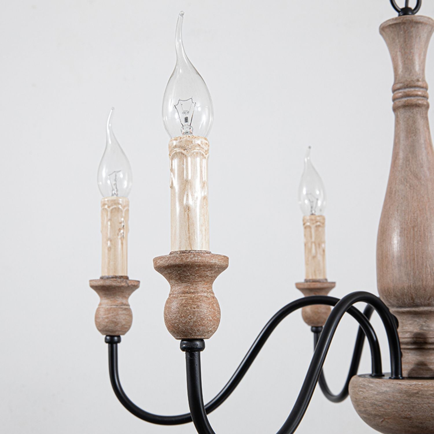 Aurora Chandelier Farmhouse Rustic - Blowlighting