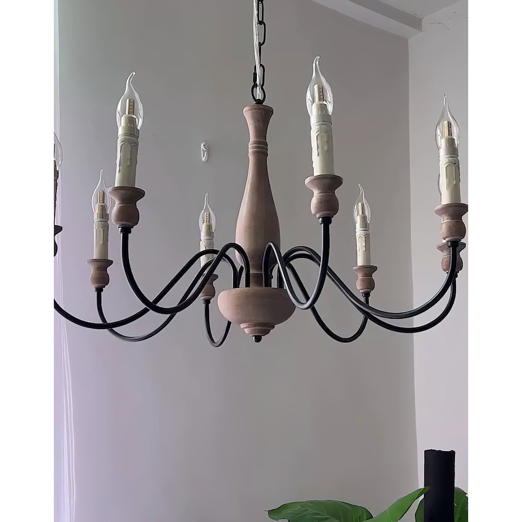 Aurora Chandelier Farmhouse Rustic - Blowlighting