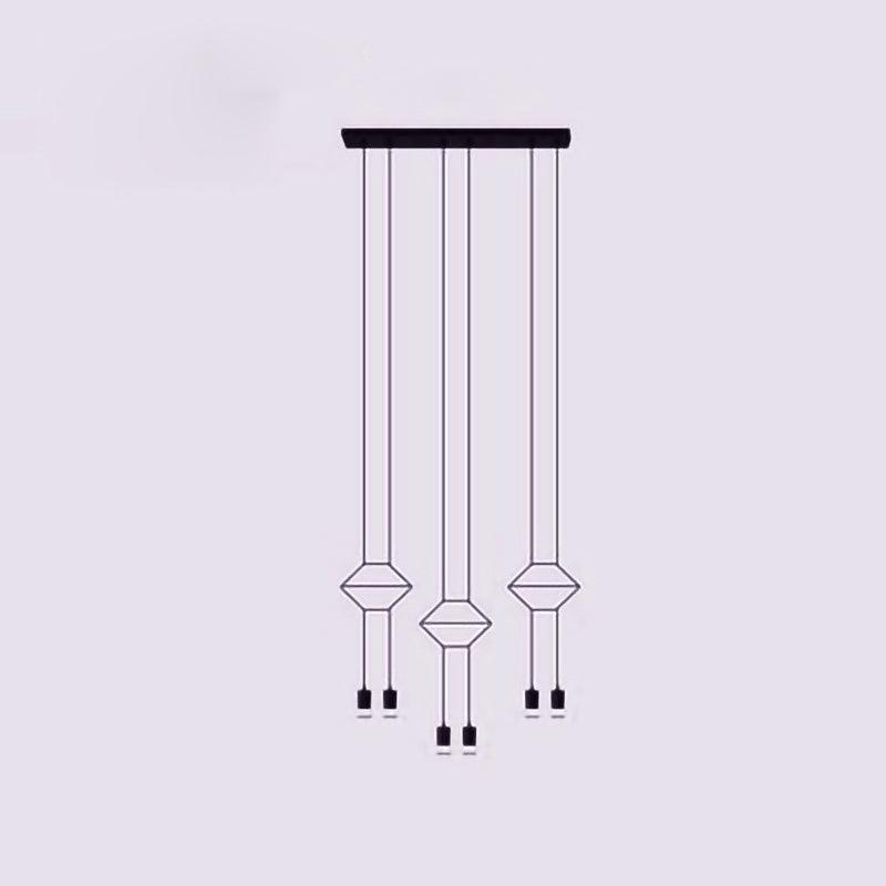 Line Art Pendant Light - Blowlighting
