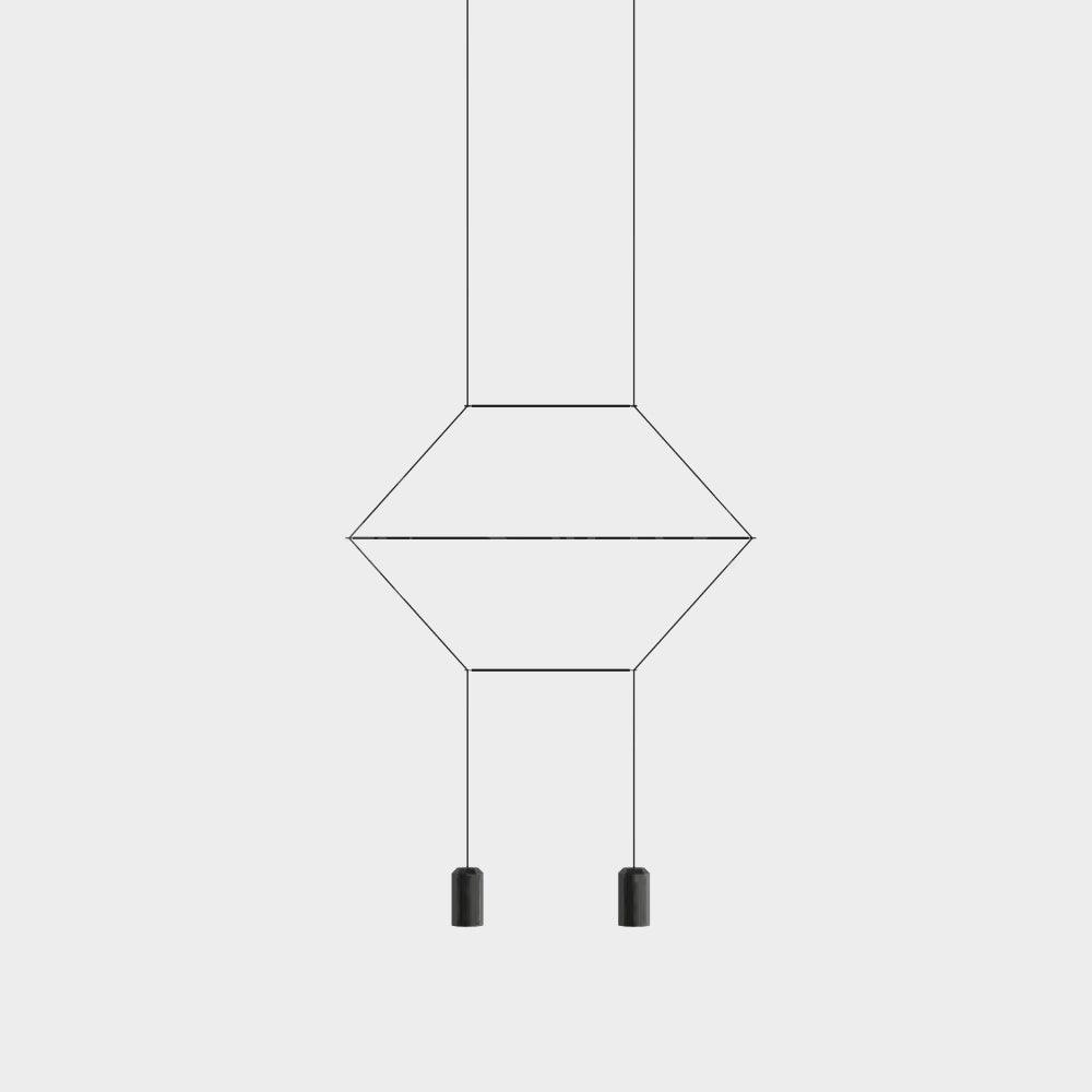 Line Art Pendant Light - Blowlighting