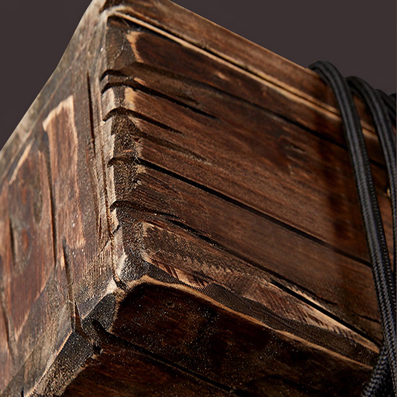 Wood Hanging Multi Chandelier - Blowlighting