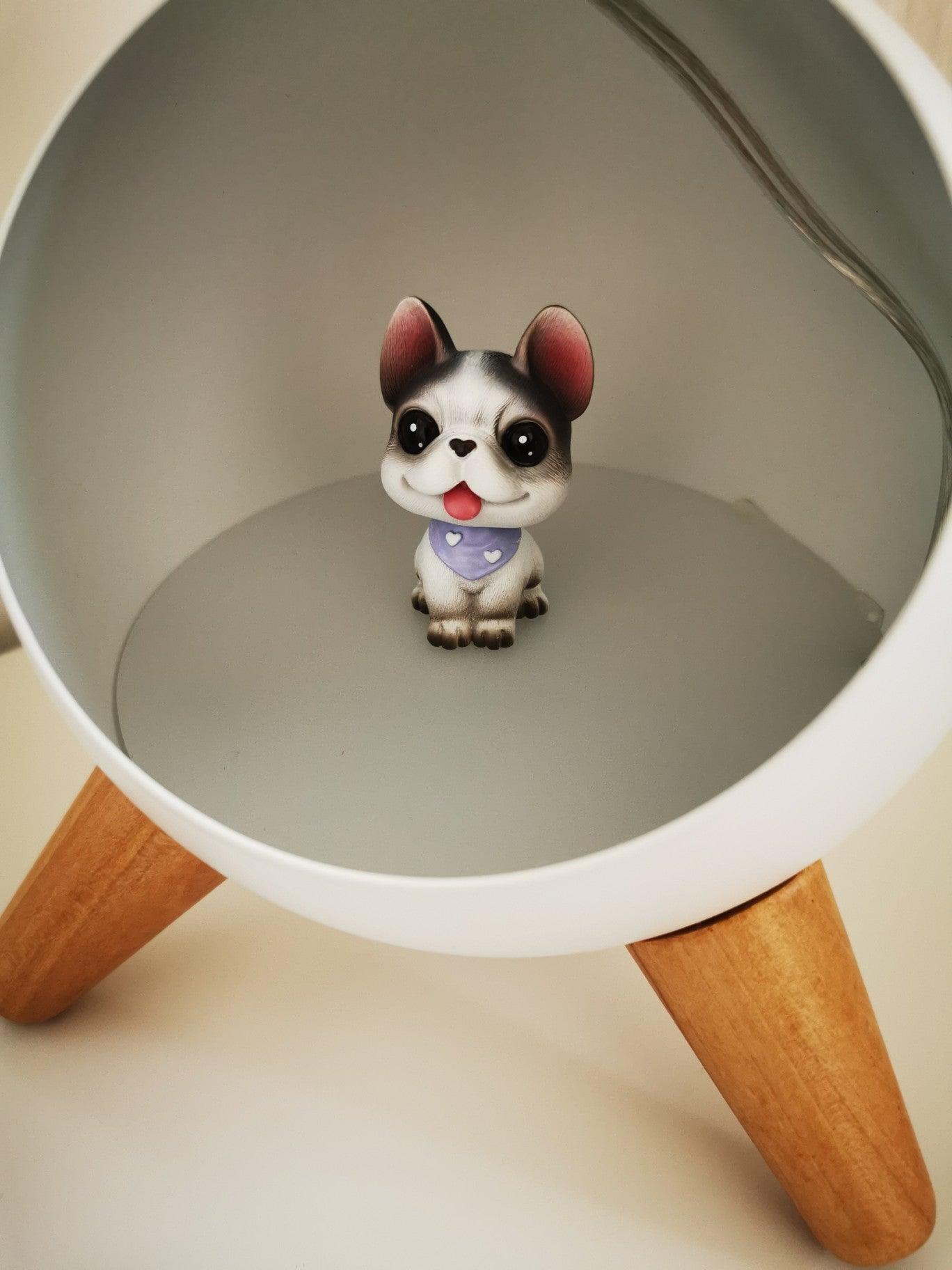 Wood Small Table Lamp - Blowlighting