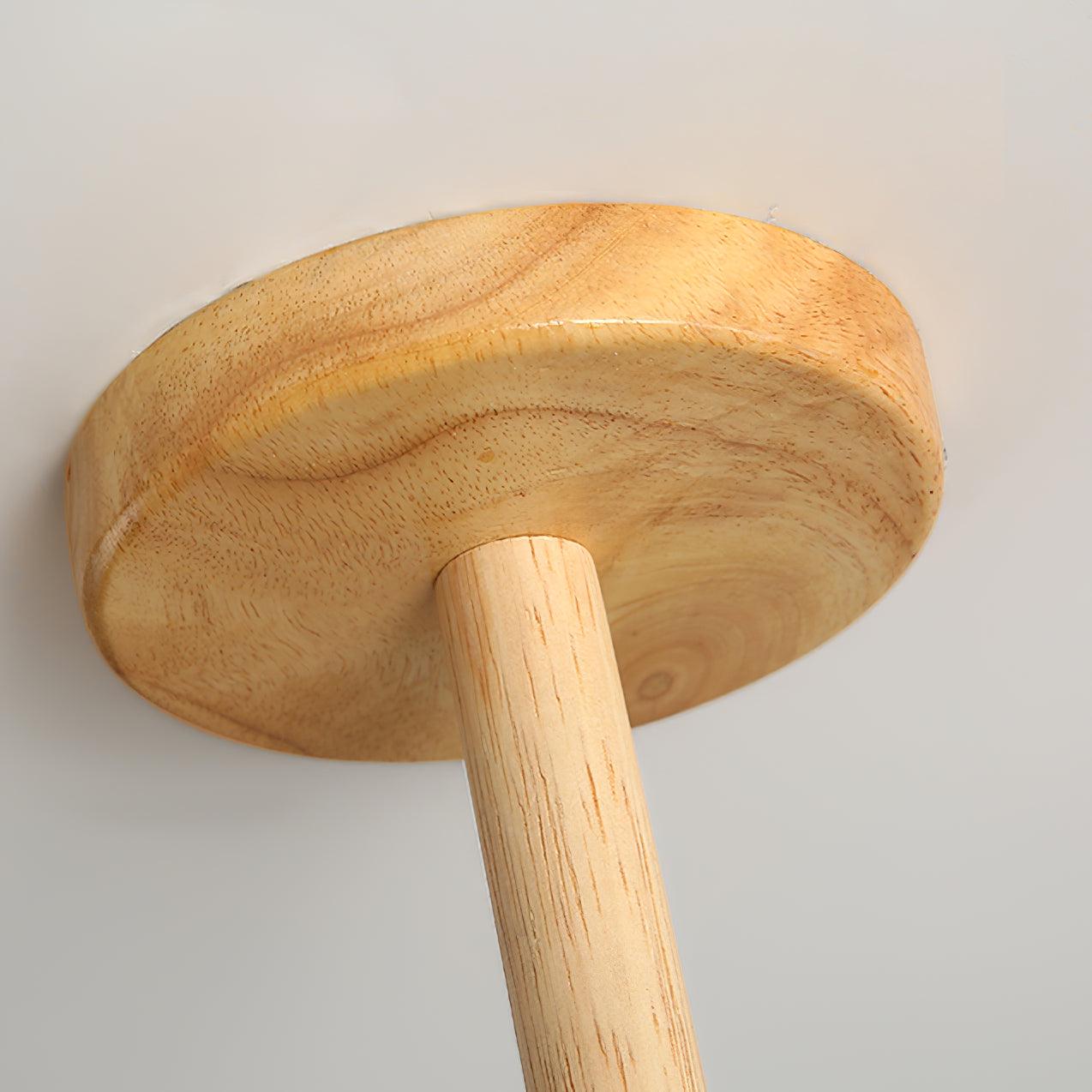 Wooden Nera Chandelier - Blowlighting