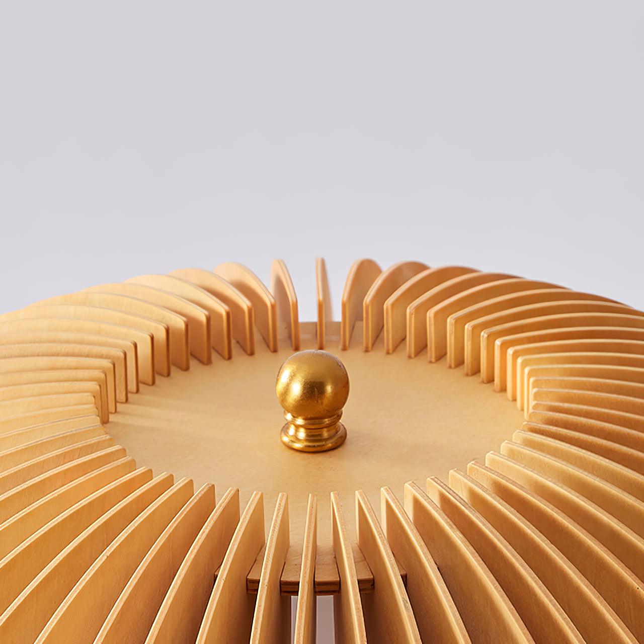 Wooden Pumpkin Floor Lamp - Blowlighting