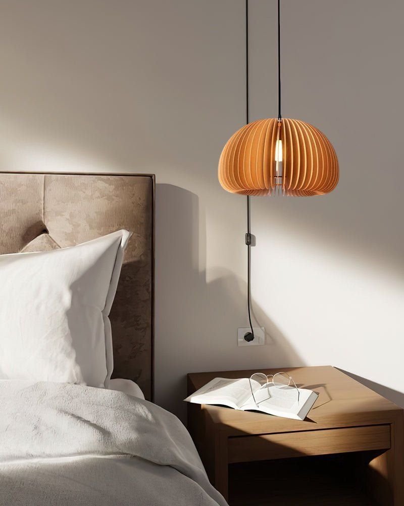 Wooden Pumpkin Swag Lights - Blowlighting