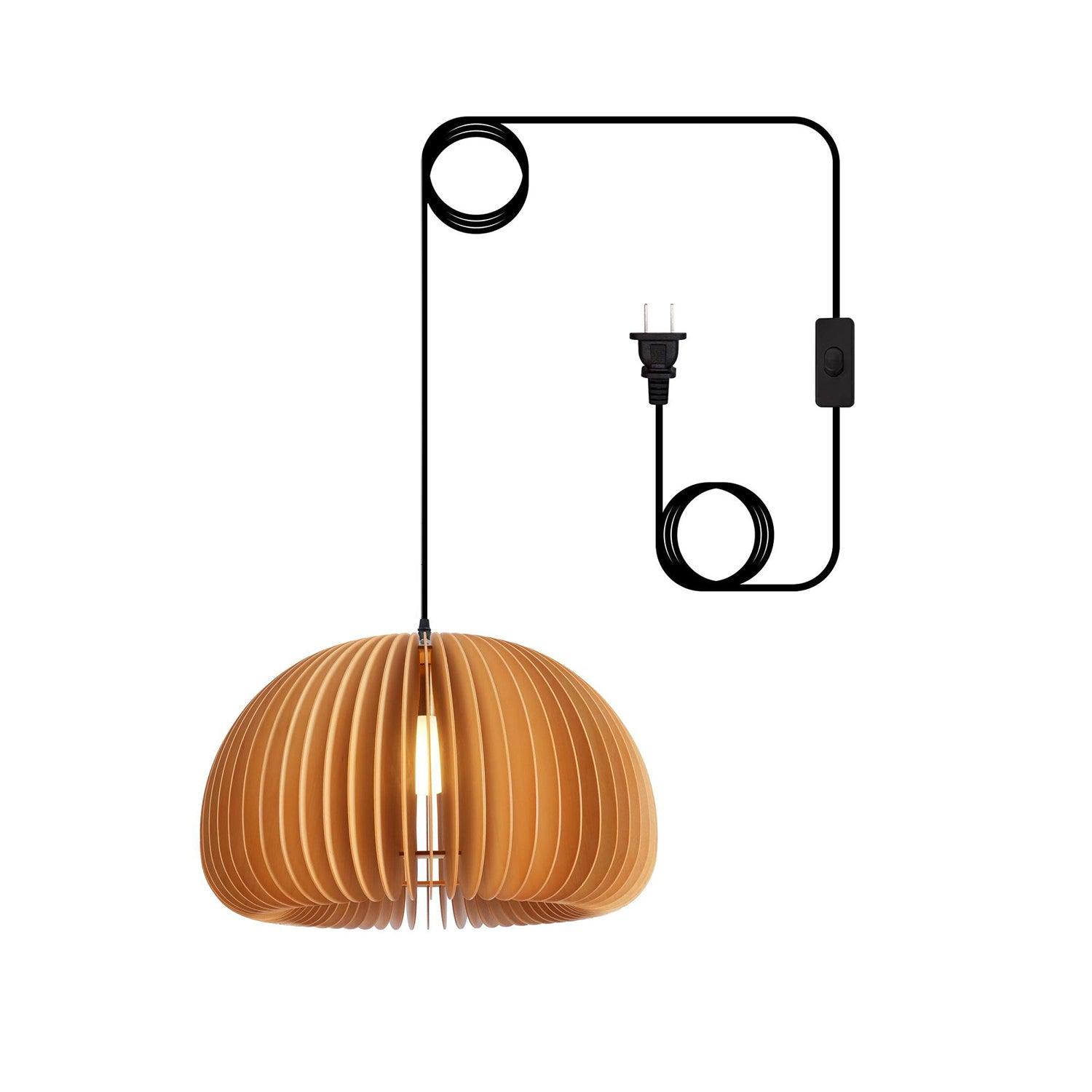 Wooden Pumpkin Swag Lights - Blowlighting