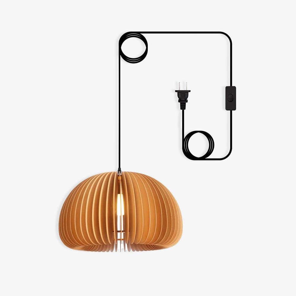 Wooden Pumpkin Swag Lights - Blowlighting
