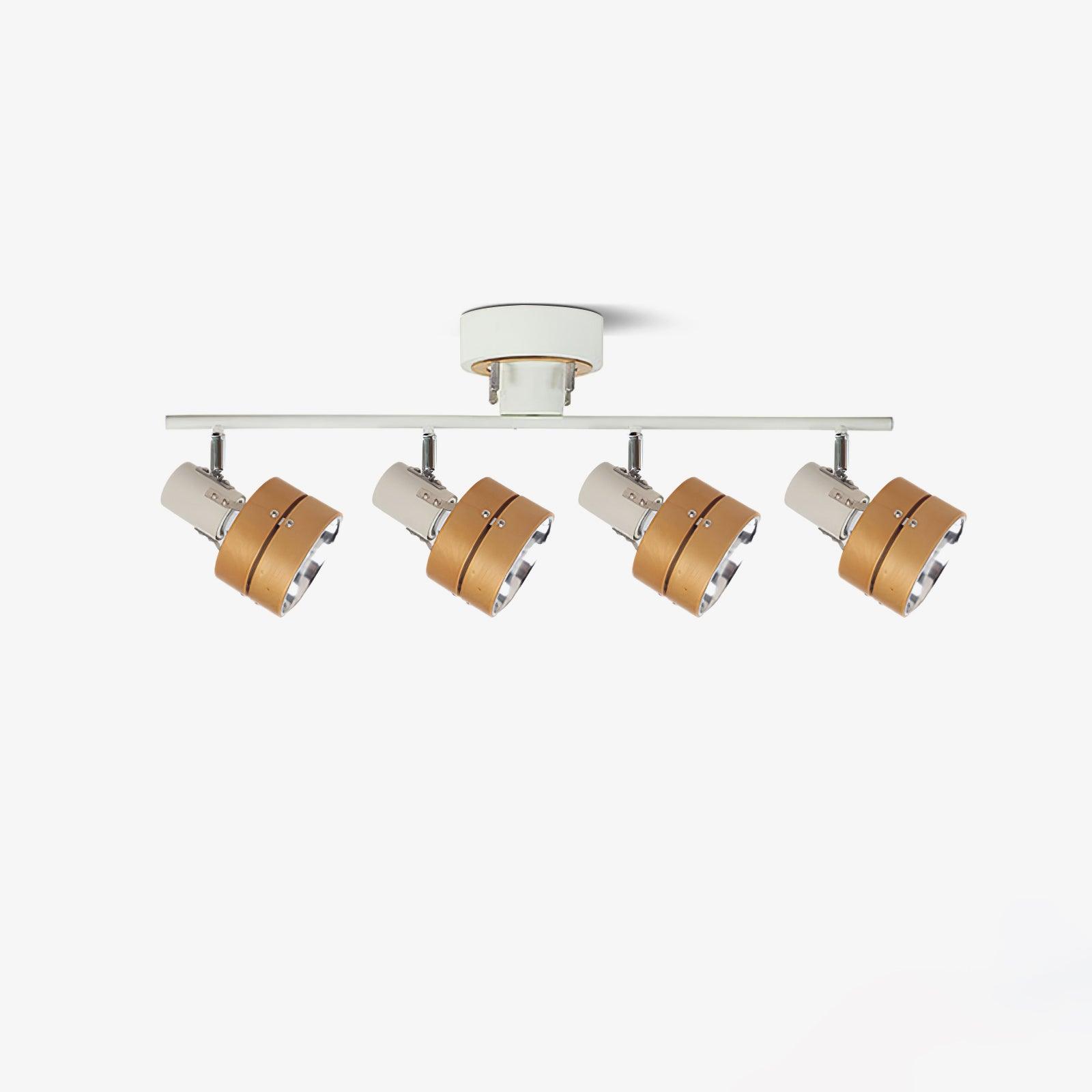 Wooden Adjustable Spot Ceiling Lamp - Blowlighting