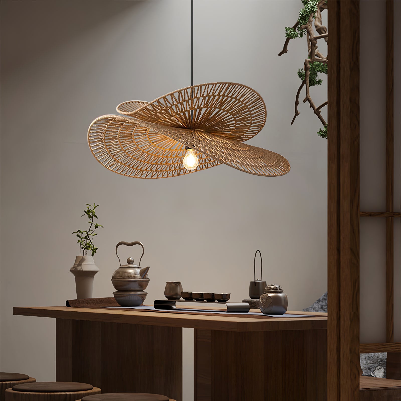 Woven Breeze Pendant Light - Blowlighting