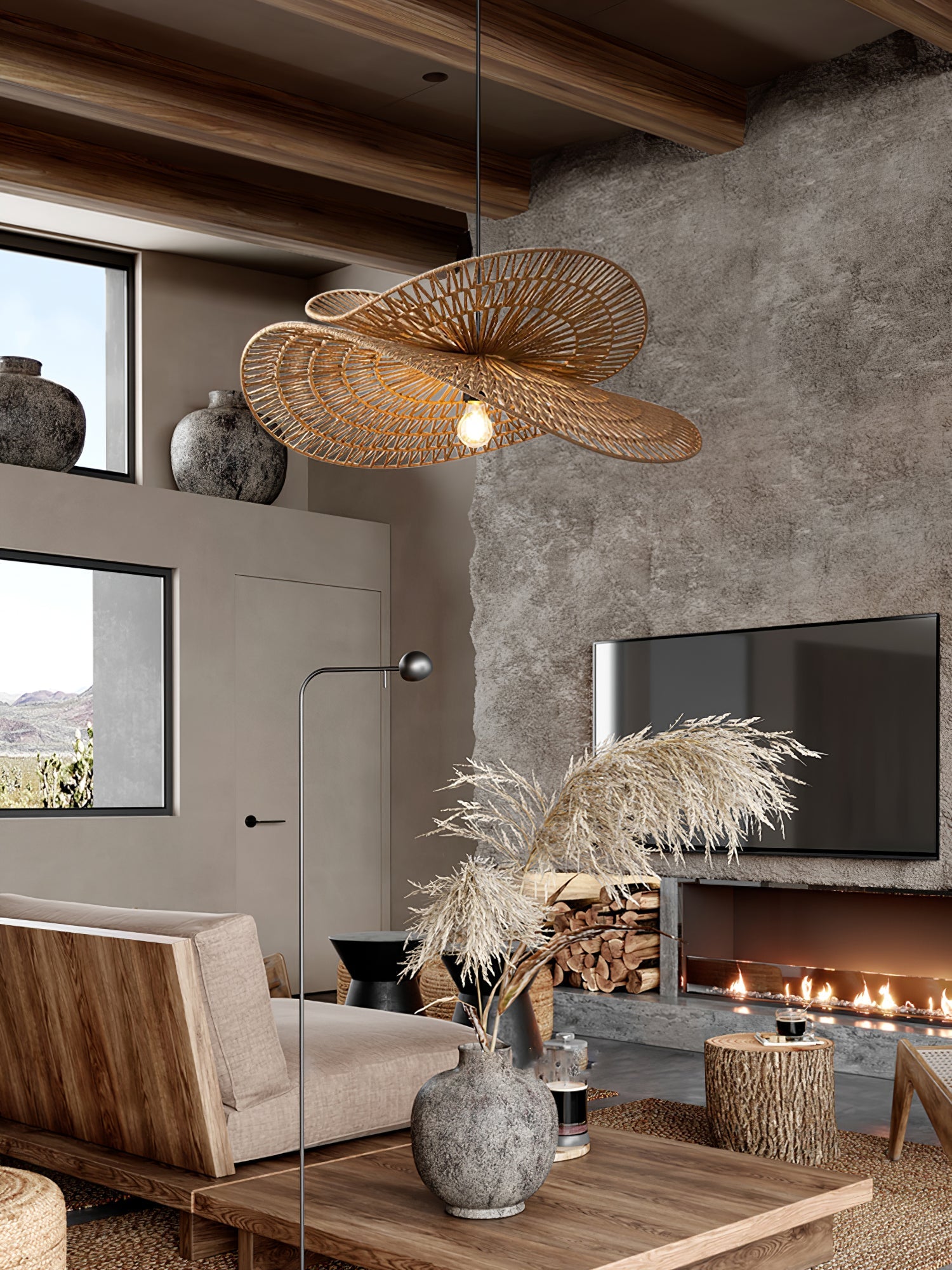 Woven Breeze Pendant Light - Blowlighting