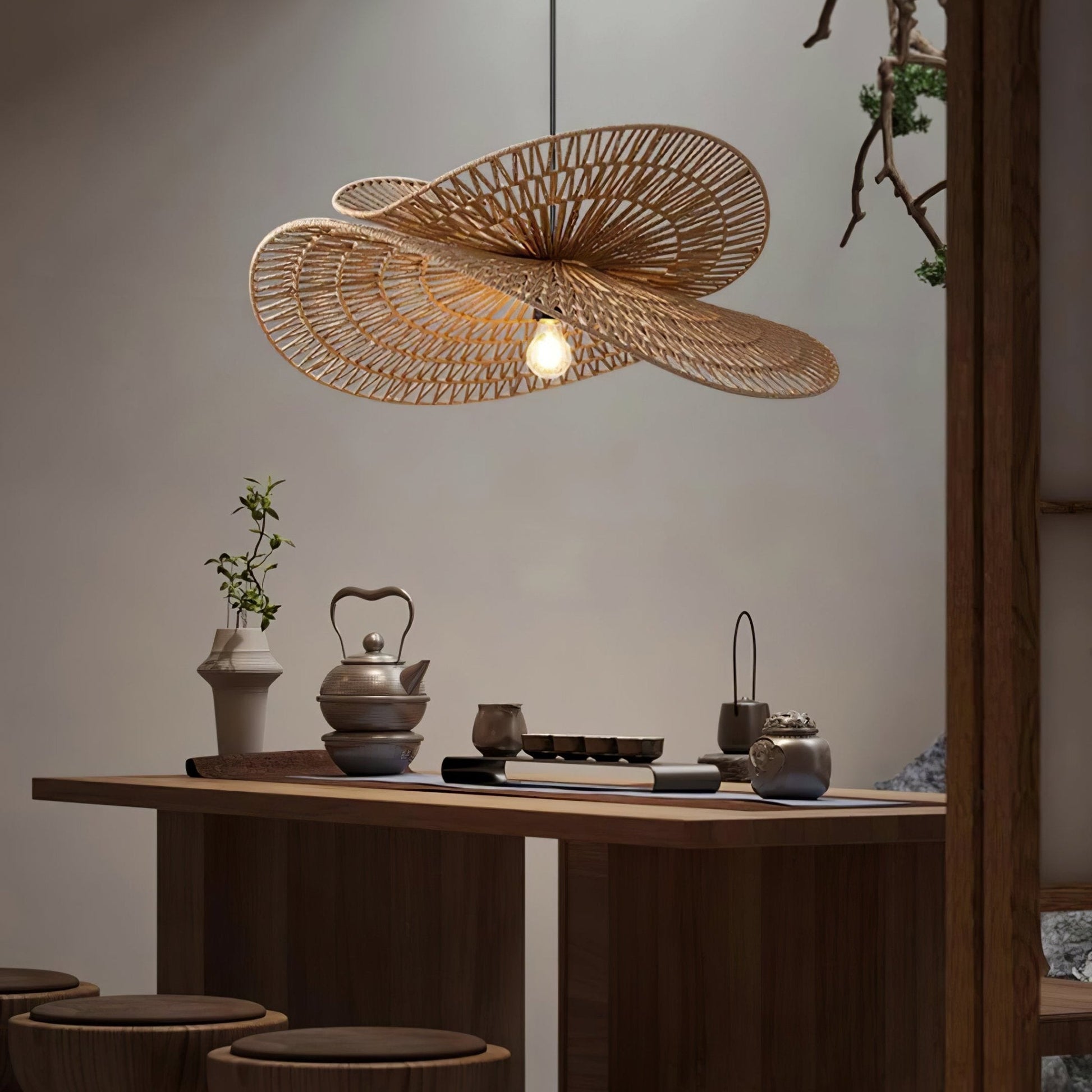 Woven Breeze Pendant Light - Blowlighting